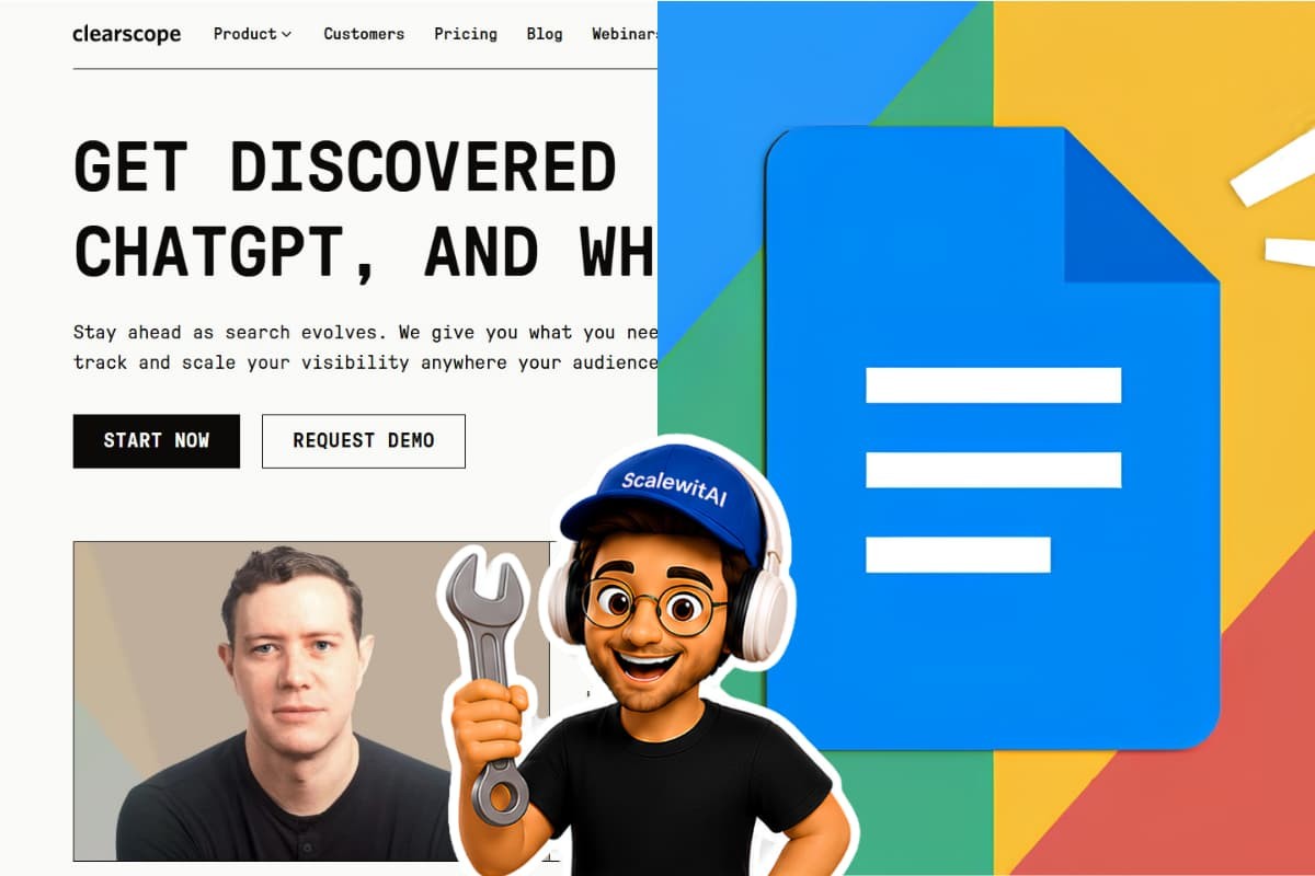 Clearscope Google Docs workflow for shared SEO content optimization and editing