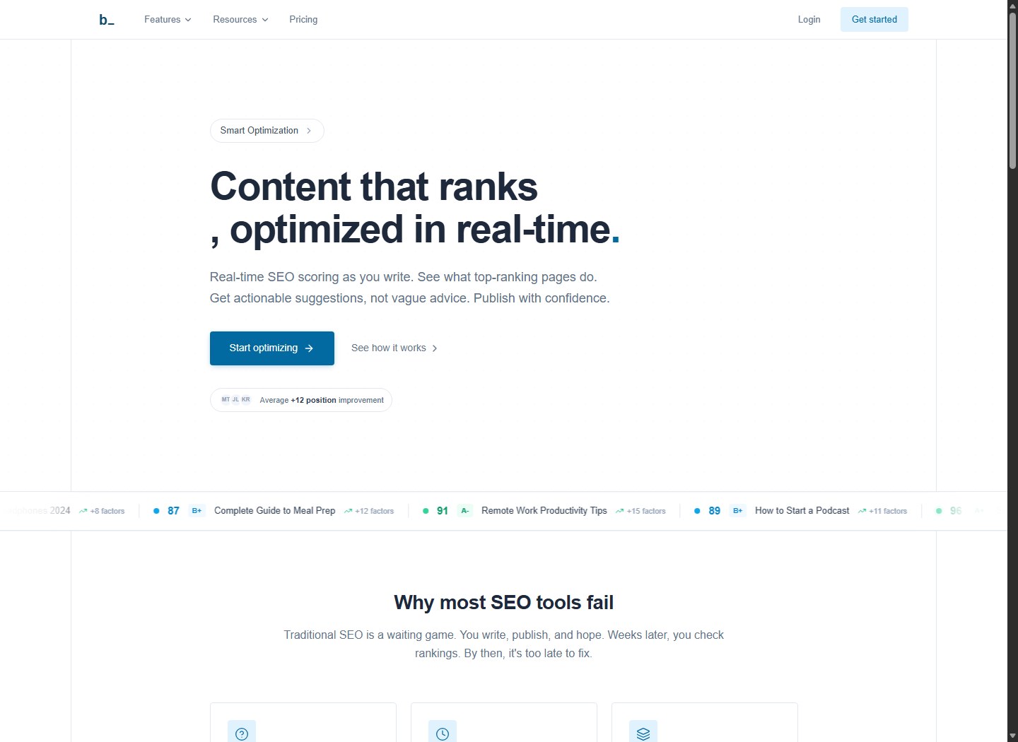 Byword Smart Optimization updates content scores and recommendations
