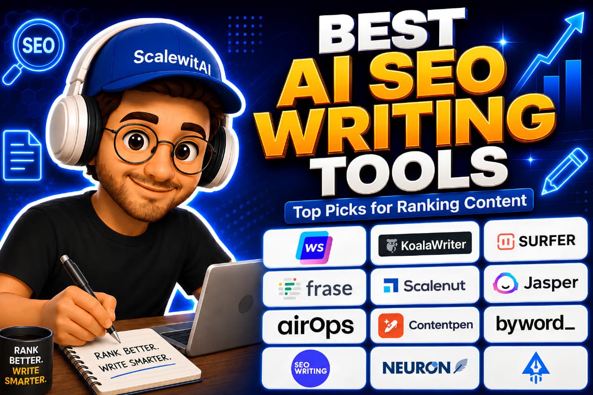Best AI writing tools for SEO 2026 — AI content writing software compared by workflow