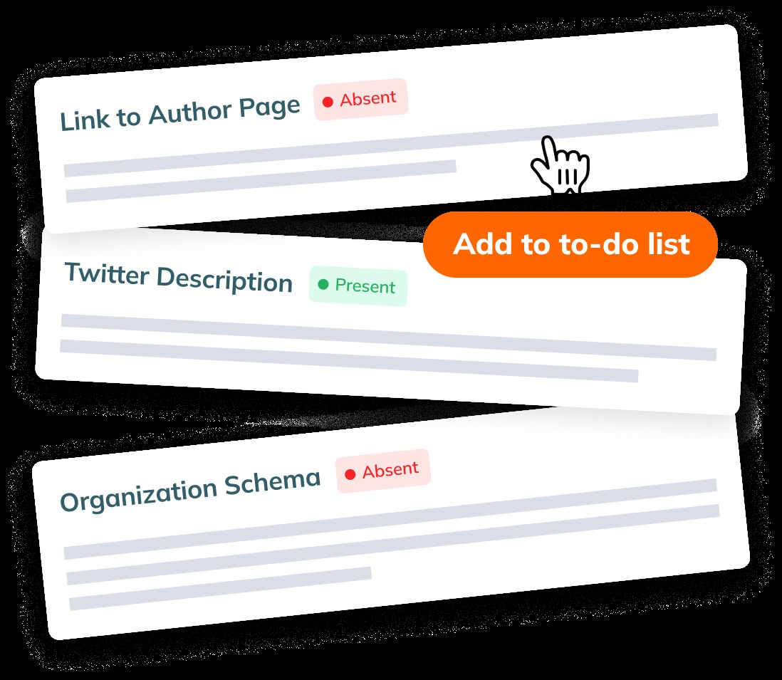 PageOptimizer Pro EEAT checklist for author, social, and organization signals