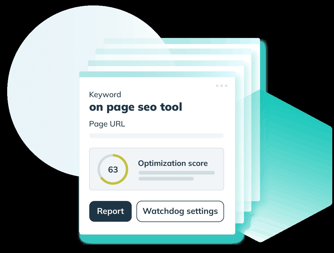 PageOptimizer Pro Watchdog report with optimization score and settings