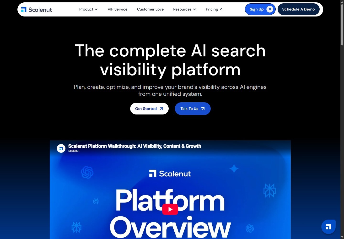 Scalenut platform overview for planning creation and optimization